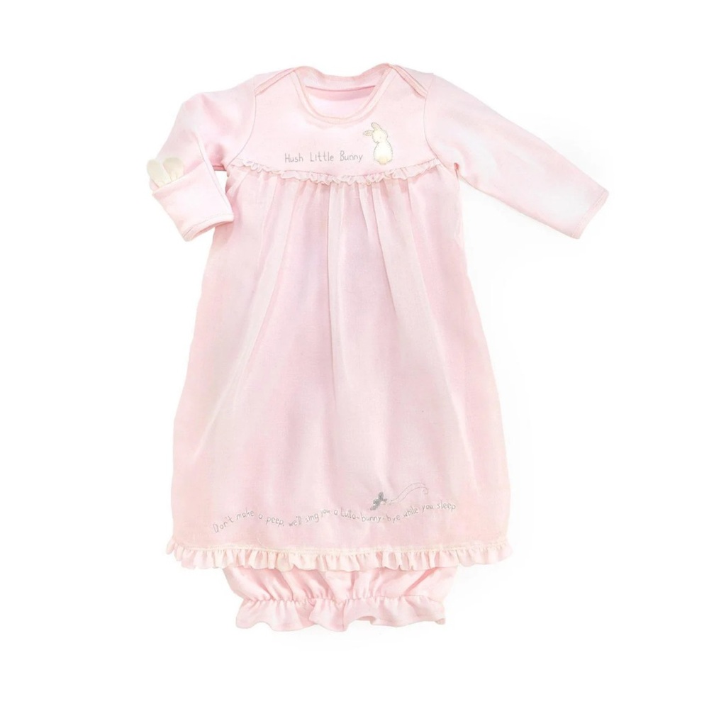 Bunnies By The Bay Hush Bunny Newborn Gown